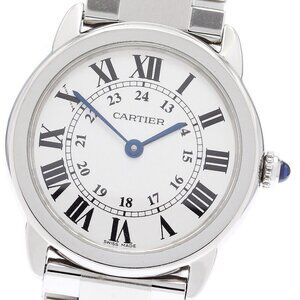 CARTIER Ronde SoloSM W6701004 Silver Dial Quartz Ladies Watch_874004